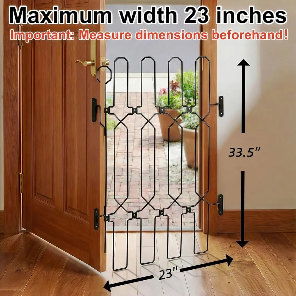 Foldable Adjustable Dog Gate 23